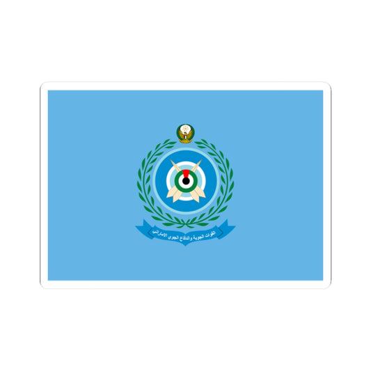 Flag of the United Arab Emirates Air Force (United Arab Emirates) STICKER Vinyl Kiss-Cut Decal