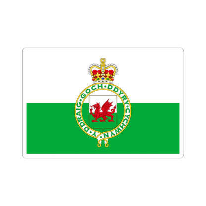 Flag of Wales 1953-1959 3-2 (United Kingdom) STICKER Vinyl Kiss-Cut Decal
