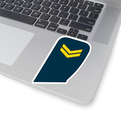 05 Lithuania Air Force SGT (Lithuania) (Military Rank) STICKER Vinyl Kiss-Cut Decal