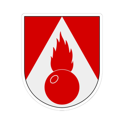 Artilleriregementet 920. kompaniet vapen (Sweden) (Coat of Arms) STICKER Vinyl Kiss-Cut Decal