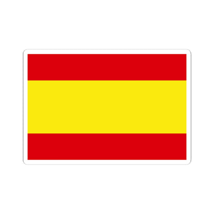 Color banner (Spain) STICKER Vinyl Kiss-Cut Decal