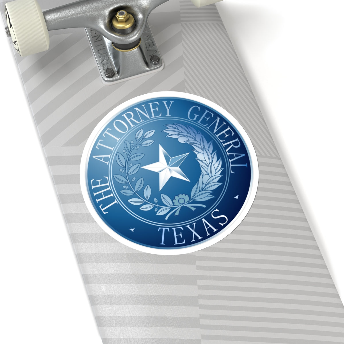 Seal of Texas Attorney General - STICKER Vinyl Kiss-Cut Decal