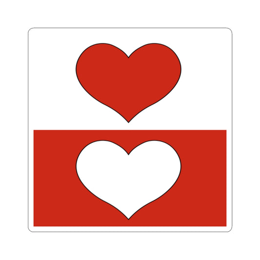 CHE Wermatswil Flag (Switzerland) STICKER Vinyl Kiss-Cut Decal