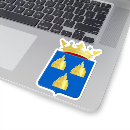 Alphen en Riel wapen (Netherlands) (Coat of Arms) STICKER Vinyl Kiss-Cut Decal