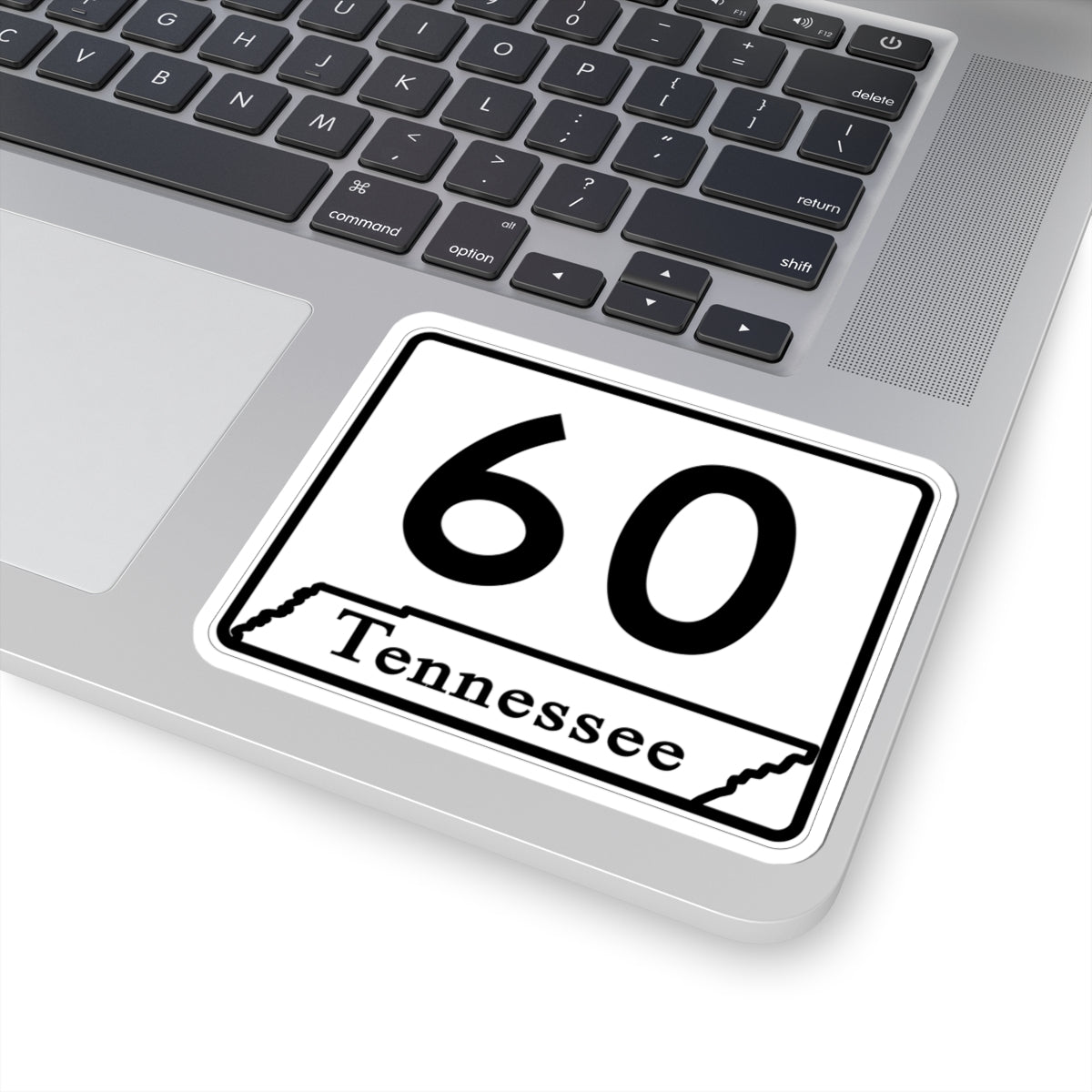 Tennessee 60 (Tennessee) (Road Sign) STICKER Vinyl Kiss-Cut Decal