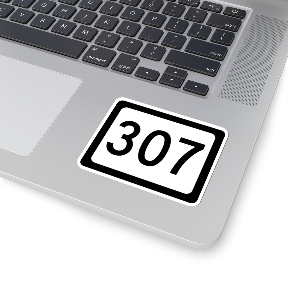 WV-307 (Virginia) (Road Sign) STICKER Vinyl Kiss-Cut Decal