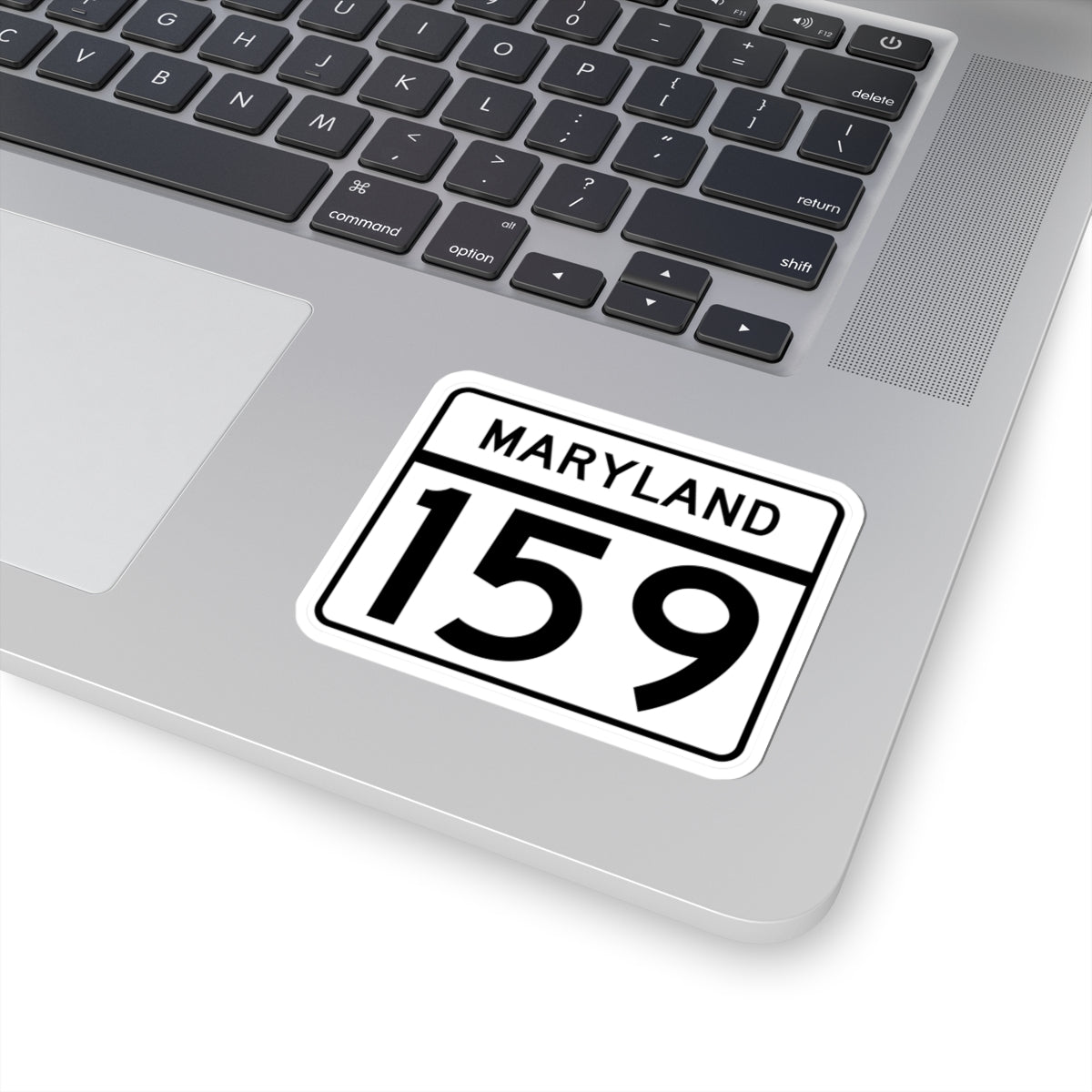 MD Route 159 (Maryland) (Road Sign) STICKER Vinyl Kiss-Cut Decal