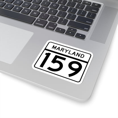 MD Route 159 (Maryland) (Road Sign) STICKER Vinyl Kiss-Cut Decal