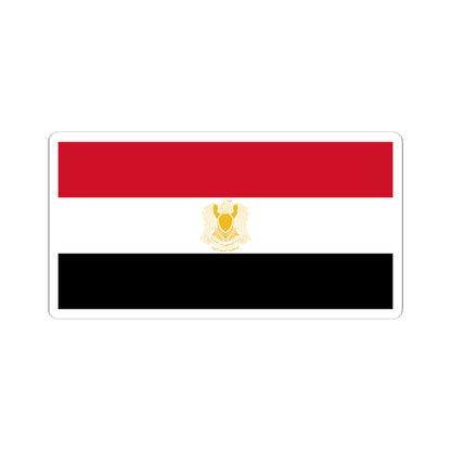 Flag of Libya 1972-1977 1-2 (Libya) STICKER Vinyl Kiss-Cut Decal