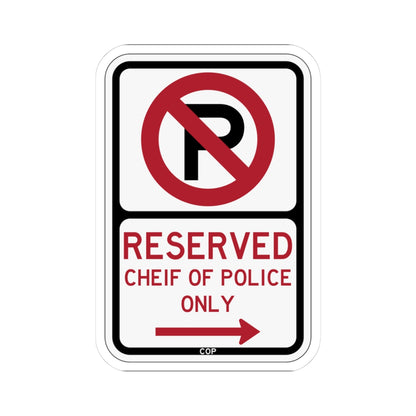 PBOT Road sign P4200R (Oregon) (Road Sign) STICKER Vinyl Kiss-Cut Decal