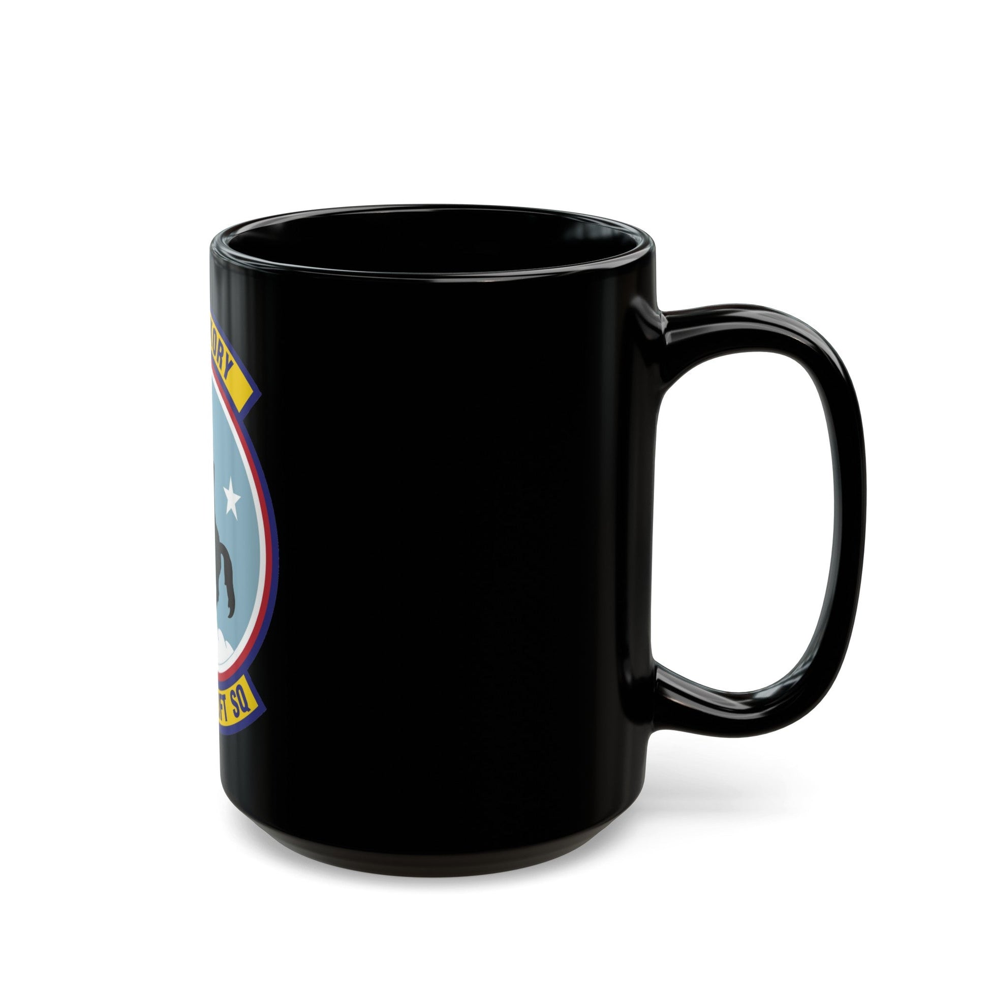 105th Airlift Squadron 2 (U.S. Air Force) Black Coffee Mug-The Sticker Space