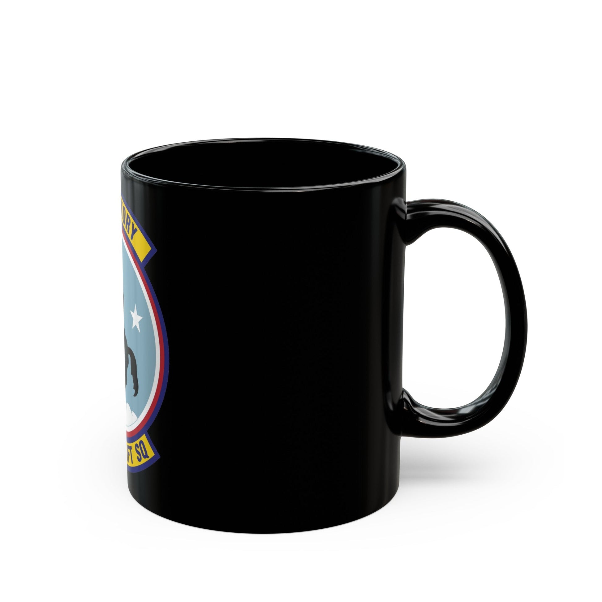 105th Airlift Squadron 2 (U.S. Air Force) Black Coffee Mug-The Sticker Space