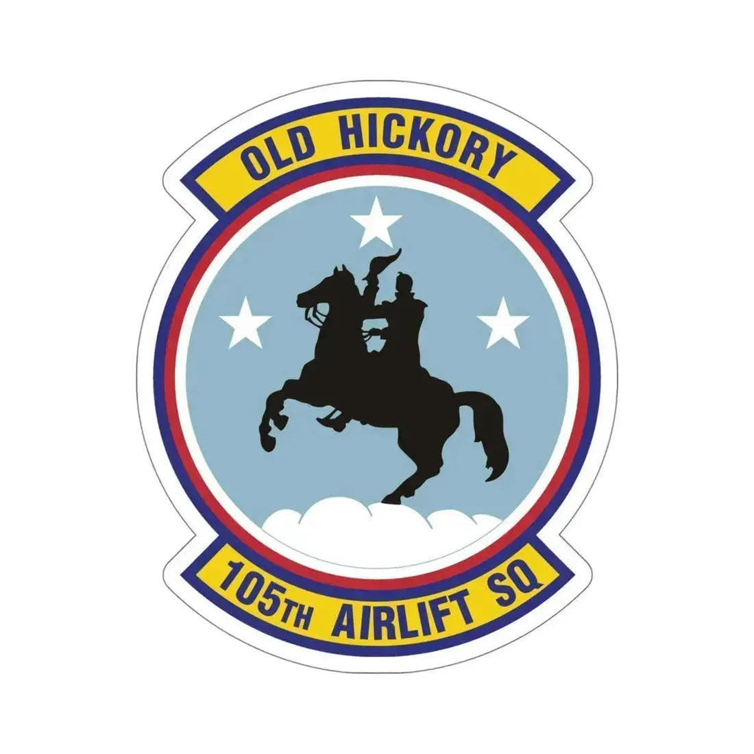 105th Airlift Squadron 2 (U.S. Air Force) STICKER Vinyl Die-Cut Decal 5 Inch - The Sticker Space