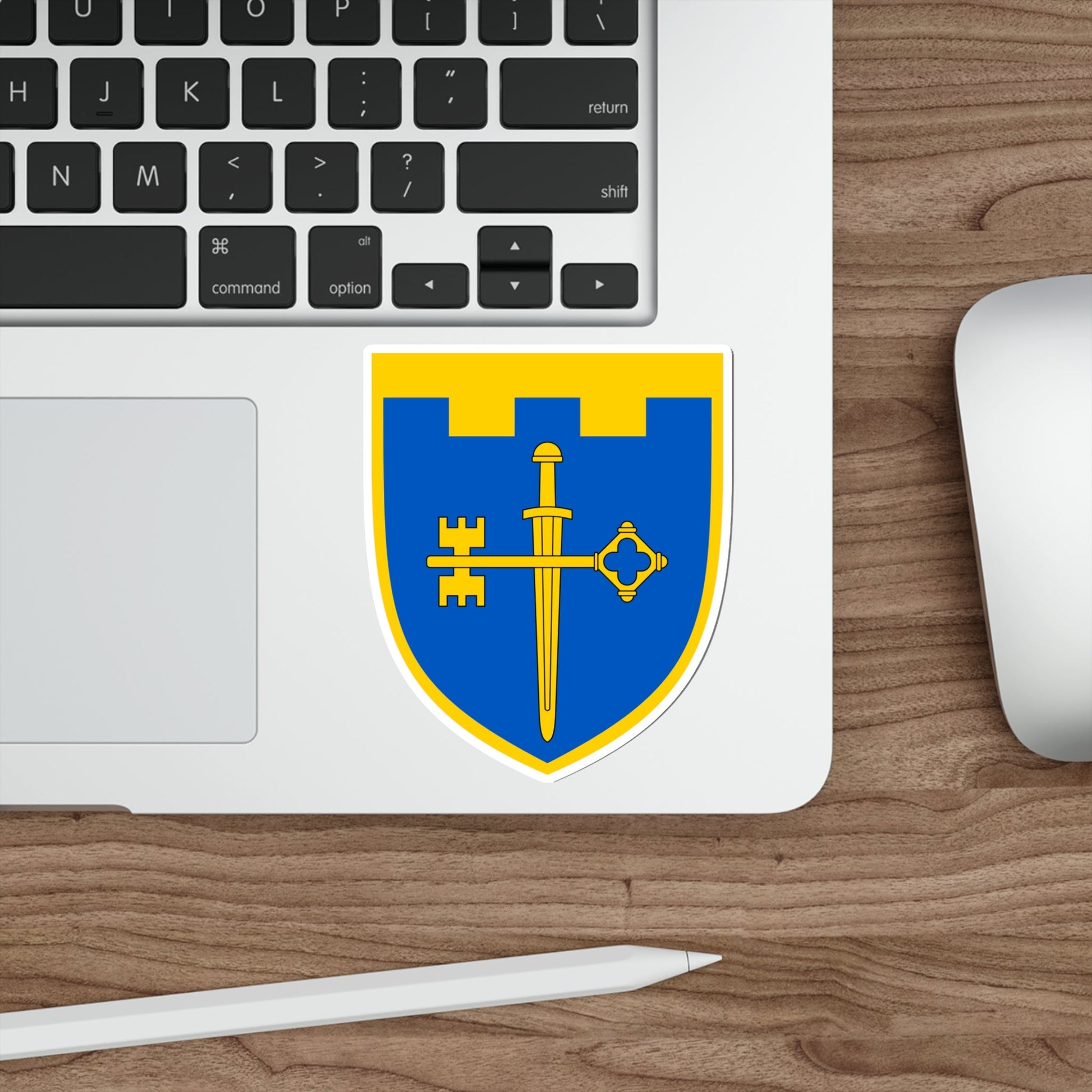 105th Detached Territorial Defense Brigade (Ukraine) STICKER Vinyl Die-Cut Decal-The Sticker Space