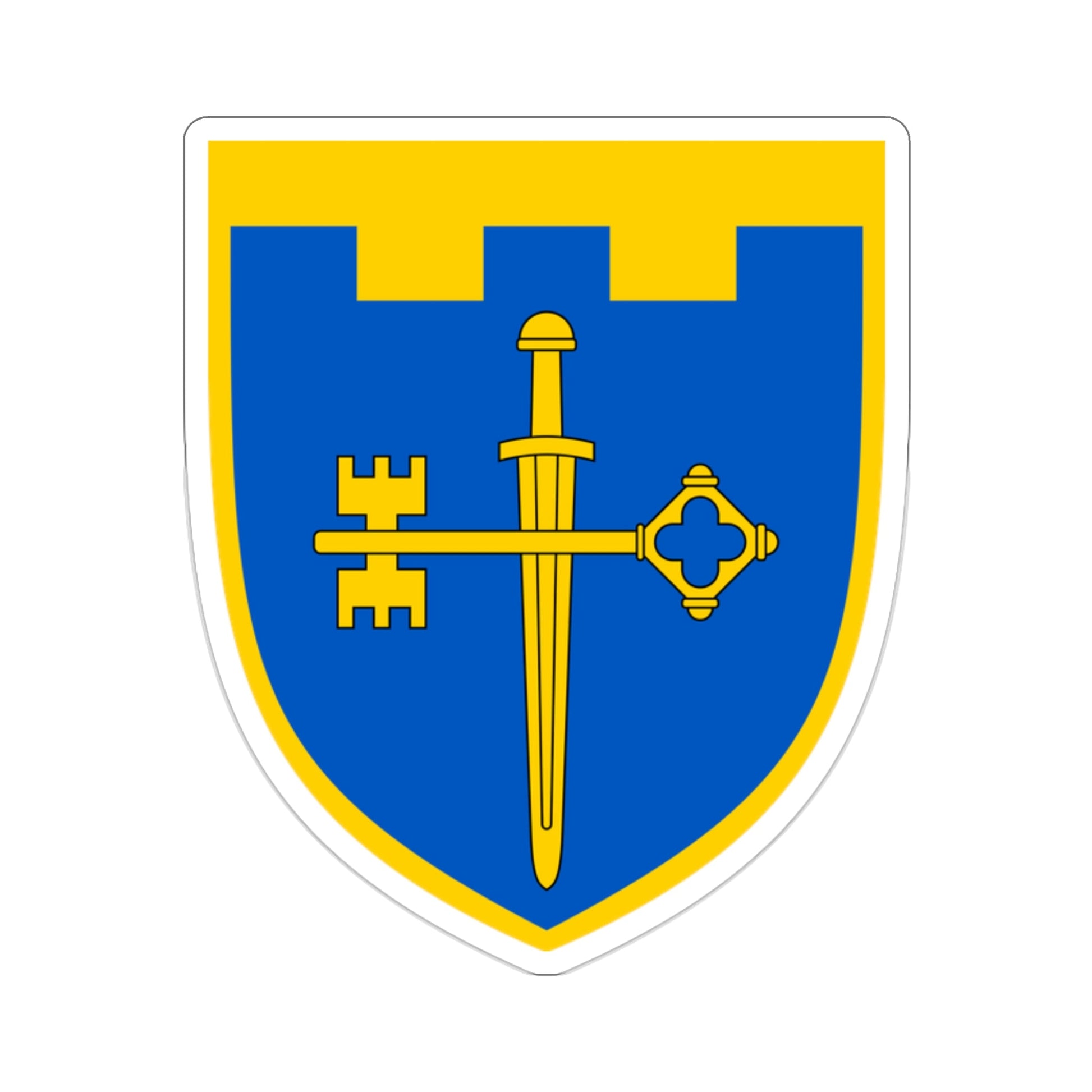 105th Detached Territorial Defense Brigade (Ukraine) STICKER Vinyl Die-Cut Decal-2 Inch-The Sticker Space