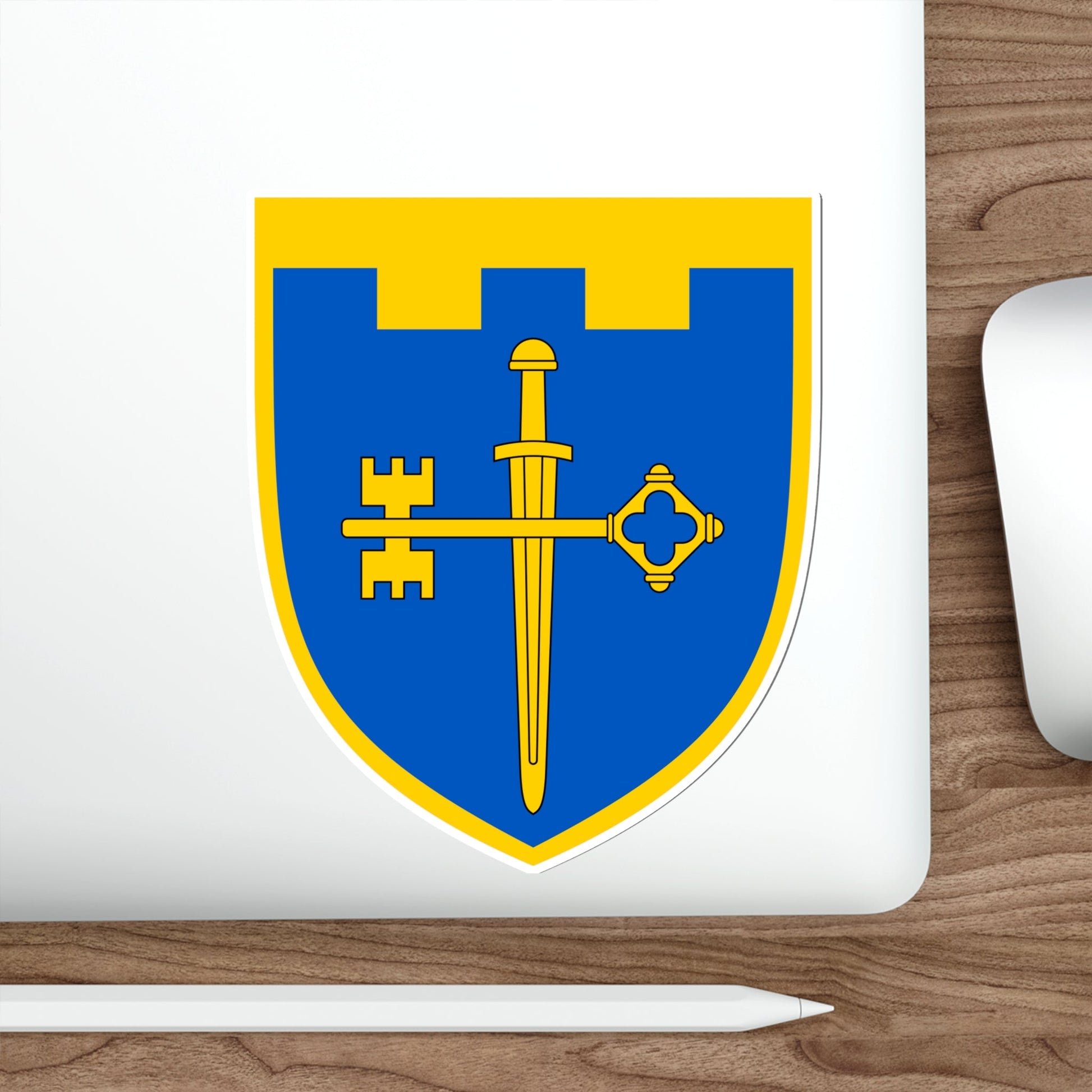 105th Detached Territorial Defense Brigade (Ukraine) STICKER Vinyl Die-Cut Decal-The Sticker Space