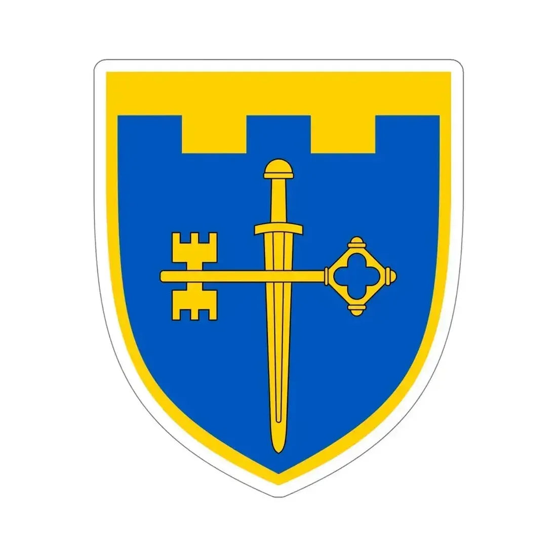 105th Detached Territorial Defense Brigade (Ukraine) STICKER Vinyl Die-Cut Decal - The Sticker Space