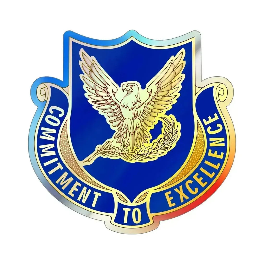 106 Aviation Regiment (U.S. Army) Holographic STICKER Die-Cut Vinyl Decal 6 Inch Holographic - The Sticker Space
