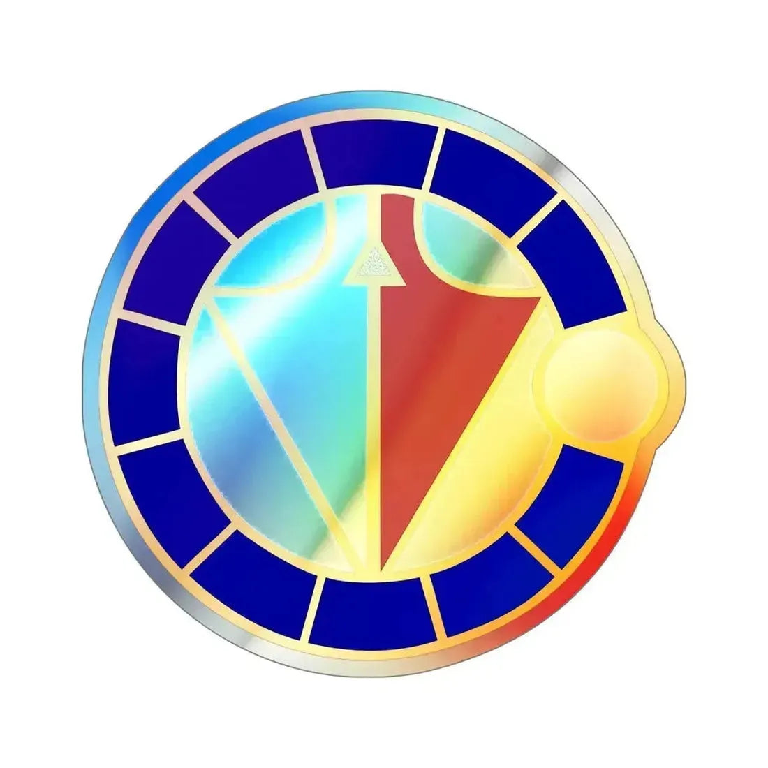 106 Engineer Battalion (U.S. Army) Holographic STICKER Die-Cut Vinyl Decal - The Sticker Space