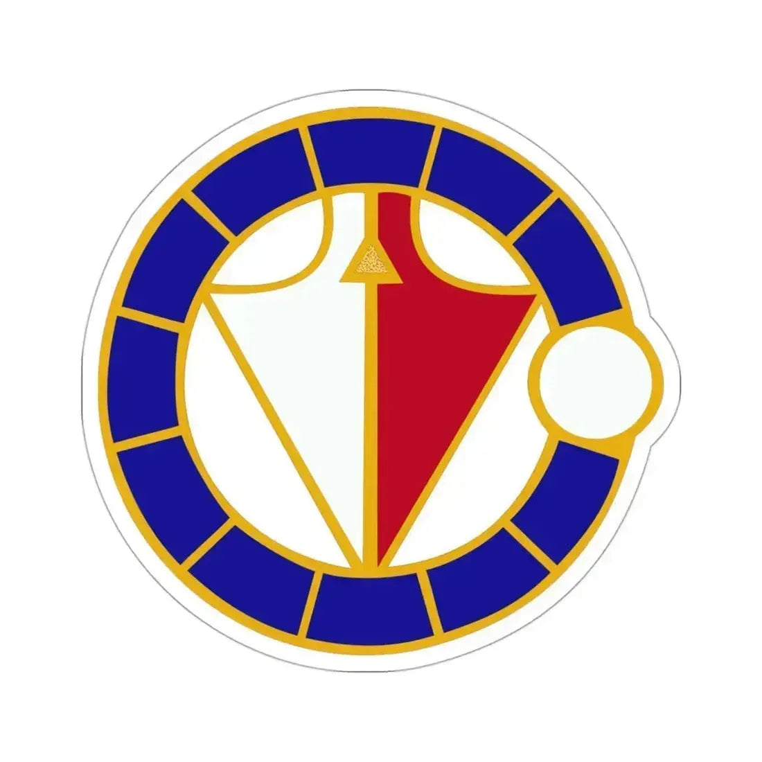 106 Engineer Battalion (U.S. Army) STICKER Vinyl Die-Cut Decal 3 Inch - The Sticker Space