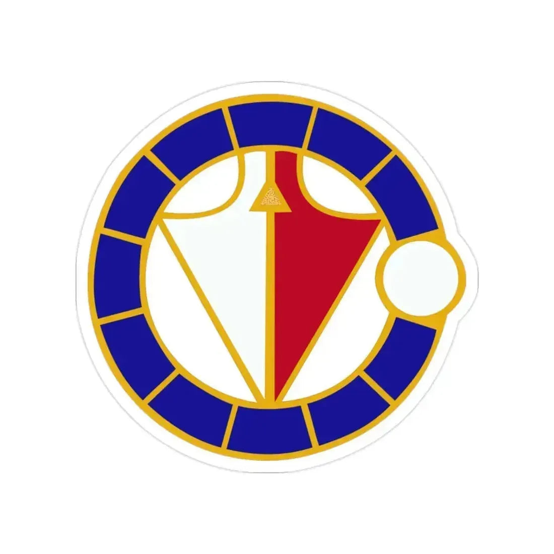 106 Engineer Battalion (U.S. Army) Transparent STICKER Die-Cut Vinyl Decal 2 Inch - The Sticker Space