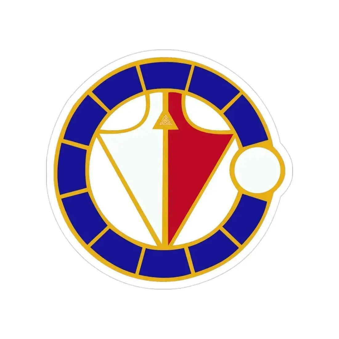 106 Engineer Battalion (U.S. Army) Transparent STICKER Die-Cut Vinyl Decal 3 Inch - The Sticker Space