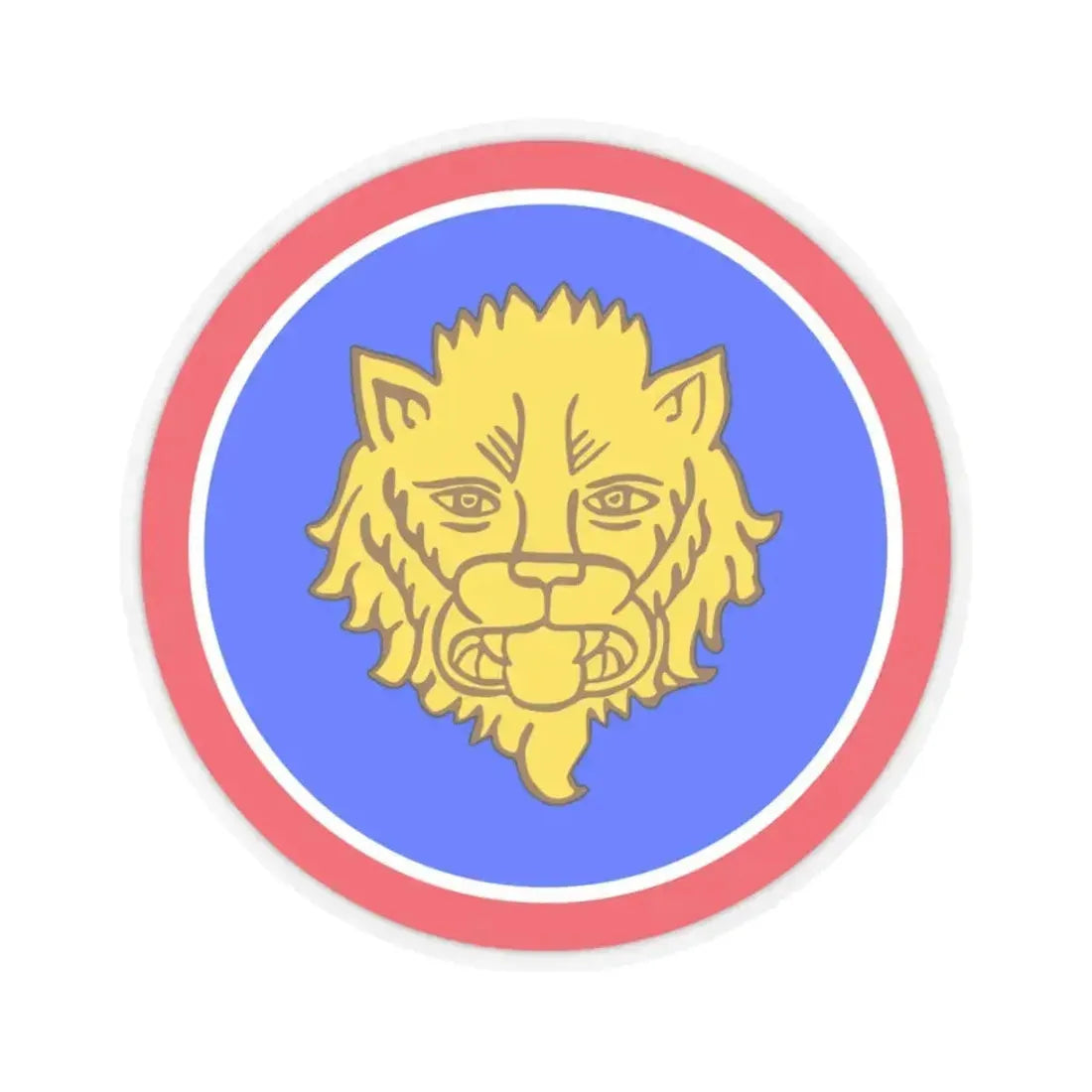 106 Infantry Division (U.S. Army) STICKER Vinyl Kiss-Cut Decal 3 Inch Transparent - The Sticker Space