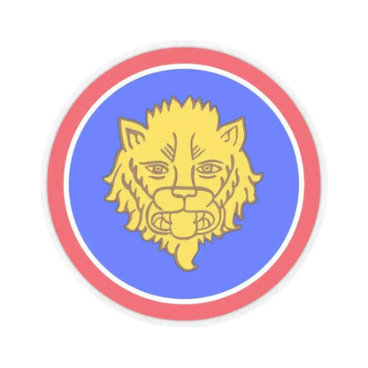 106 Infantry Division (U.S. Army) STICKER Vinyl Kiss-Cut Decal 4 Inch Transparent - The Sticker Space