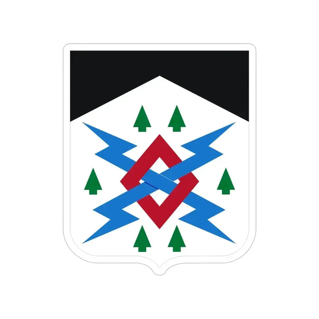 106 Military Intelligence Battalion 2 (U.S. Army) Transparent STICKER Die-Cut Vinyl Decal - The Sticker Space