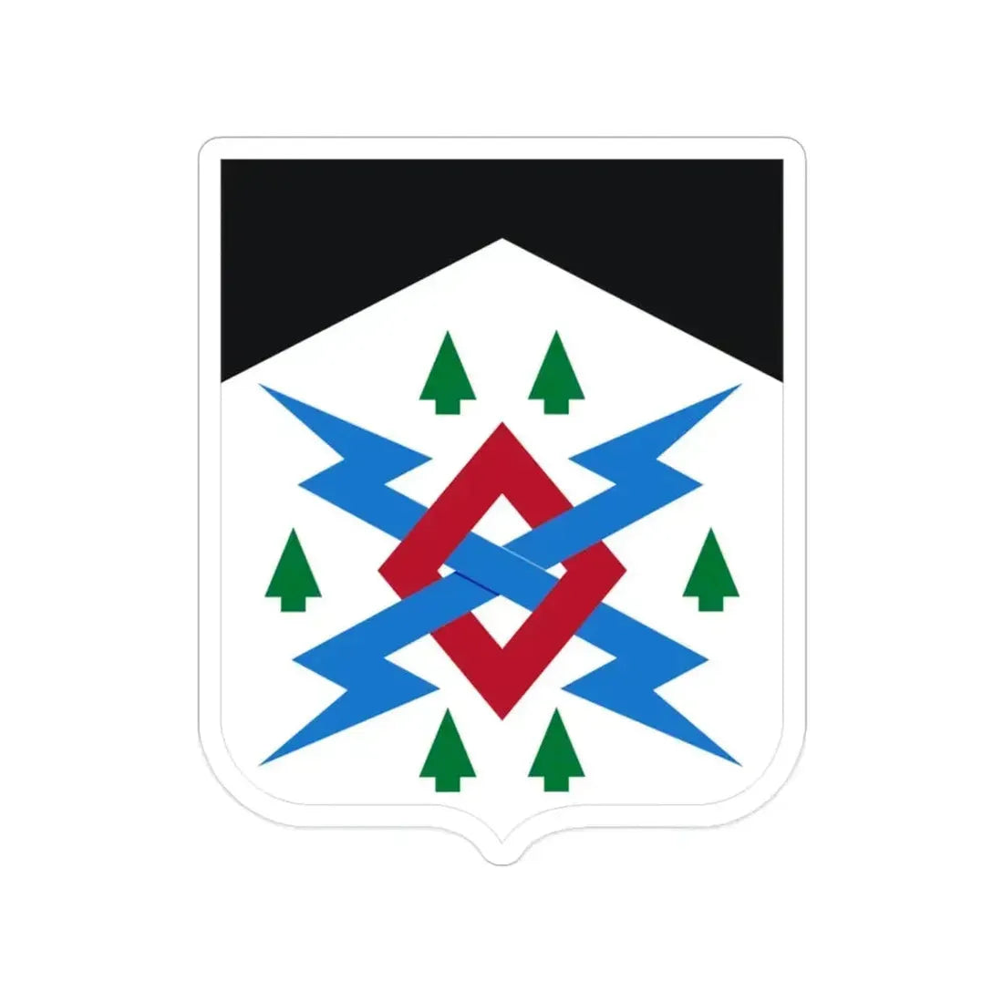 106 Military Intelligence Battalion 2 (U.S. Army) Transparent STICKER Die-Cut Vinyl Decal - The Sticker Space