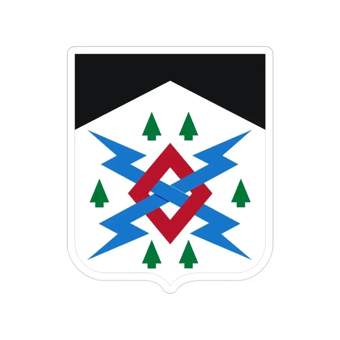 106 Military Intelligence Battalion 2 (U.S. Army) Transparent STICKER Die-Cut Vinyl Decal - The Sticker Space