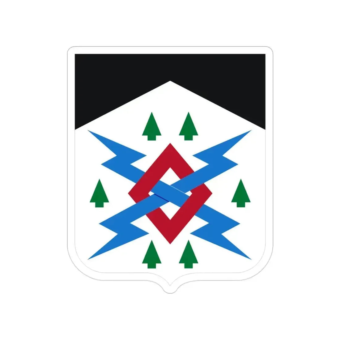 106 Military Intelligence Battalion 2 (U.S. Army) Transparent STICKER Die-Cut Vinyl Decal - The Sticker Space