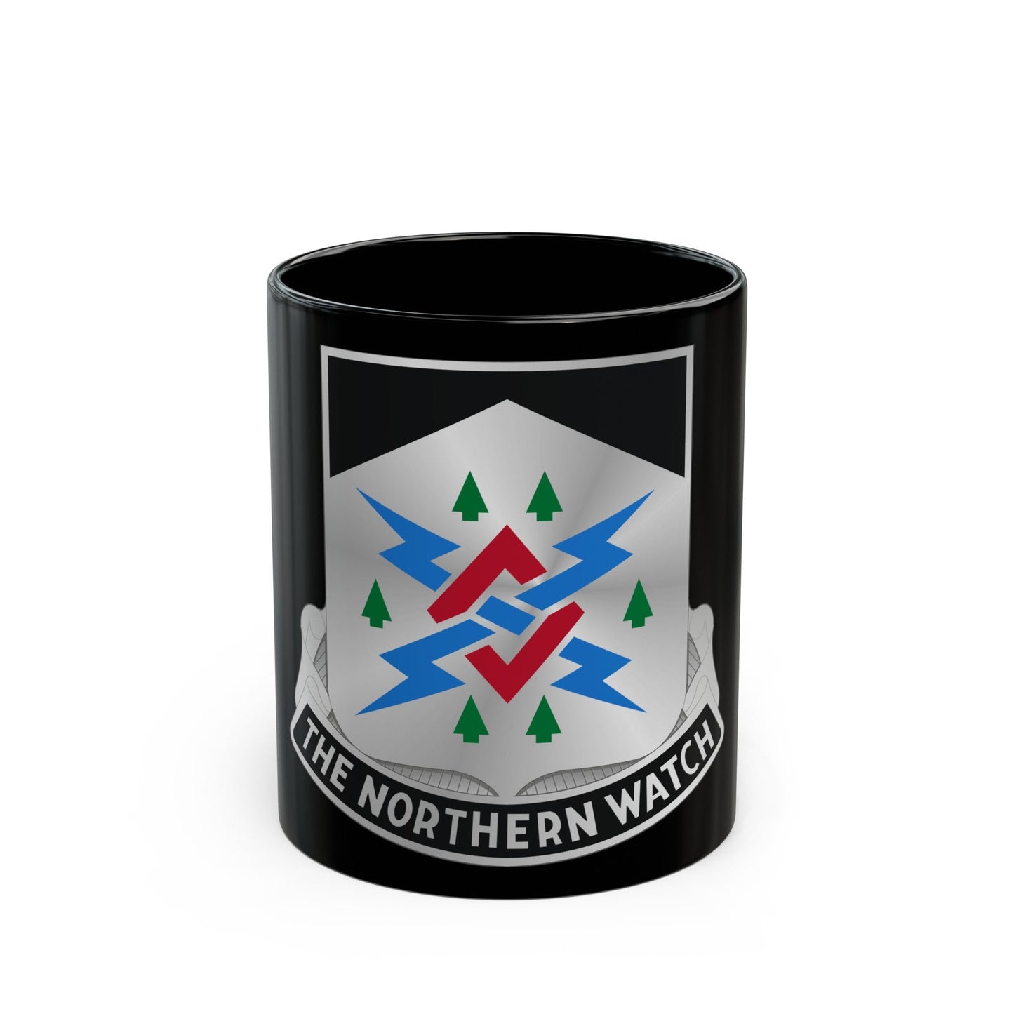 106 Military Intelligence Battalion (U.S. Army) Black Coffee Mug-11oz-The Sticker Space