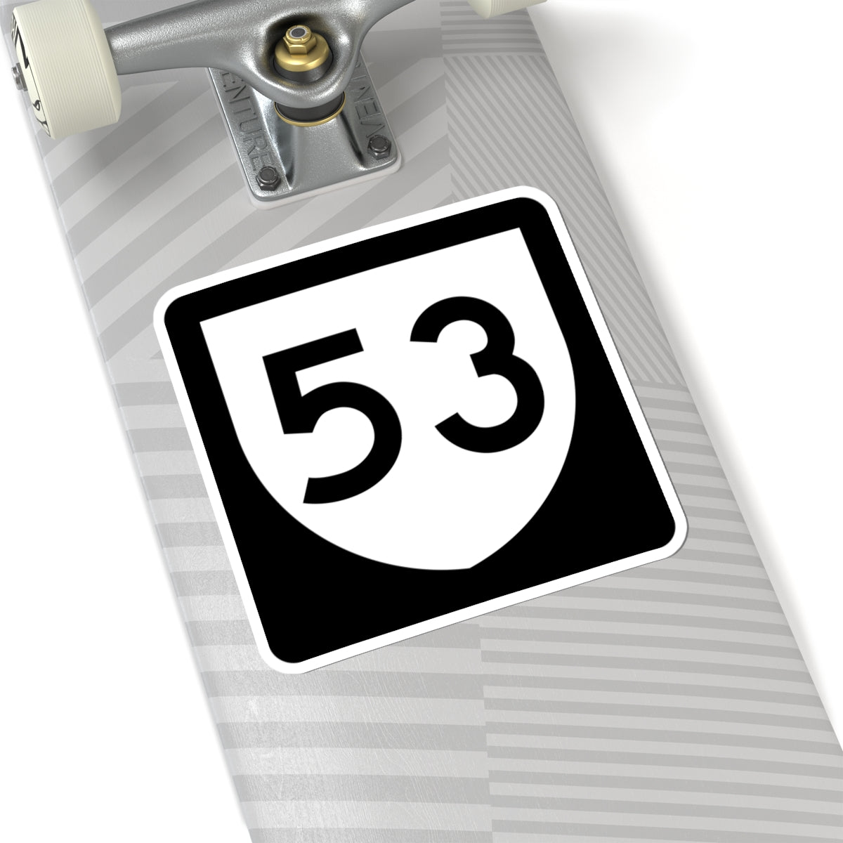 PR urban primary 53 (Puerto Rico) (Road Sign) STICKER Vinyl Kiss-Cut Decal