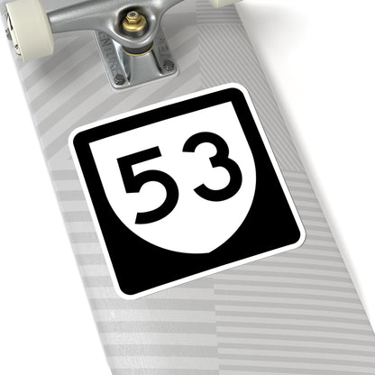 PR urban primary 53 (Puerto Rico) (Road Sign) STICKER Vinyl Kiss-Cut Decal