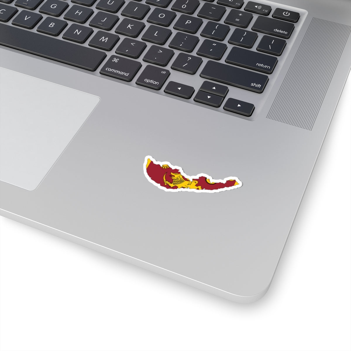 Southern Province Flag-map (Sri Lanka) STICKER Vinyl Kiss-Cut Decal