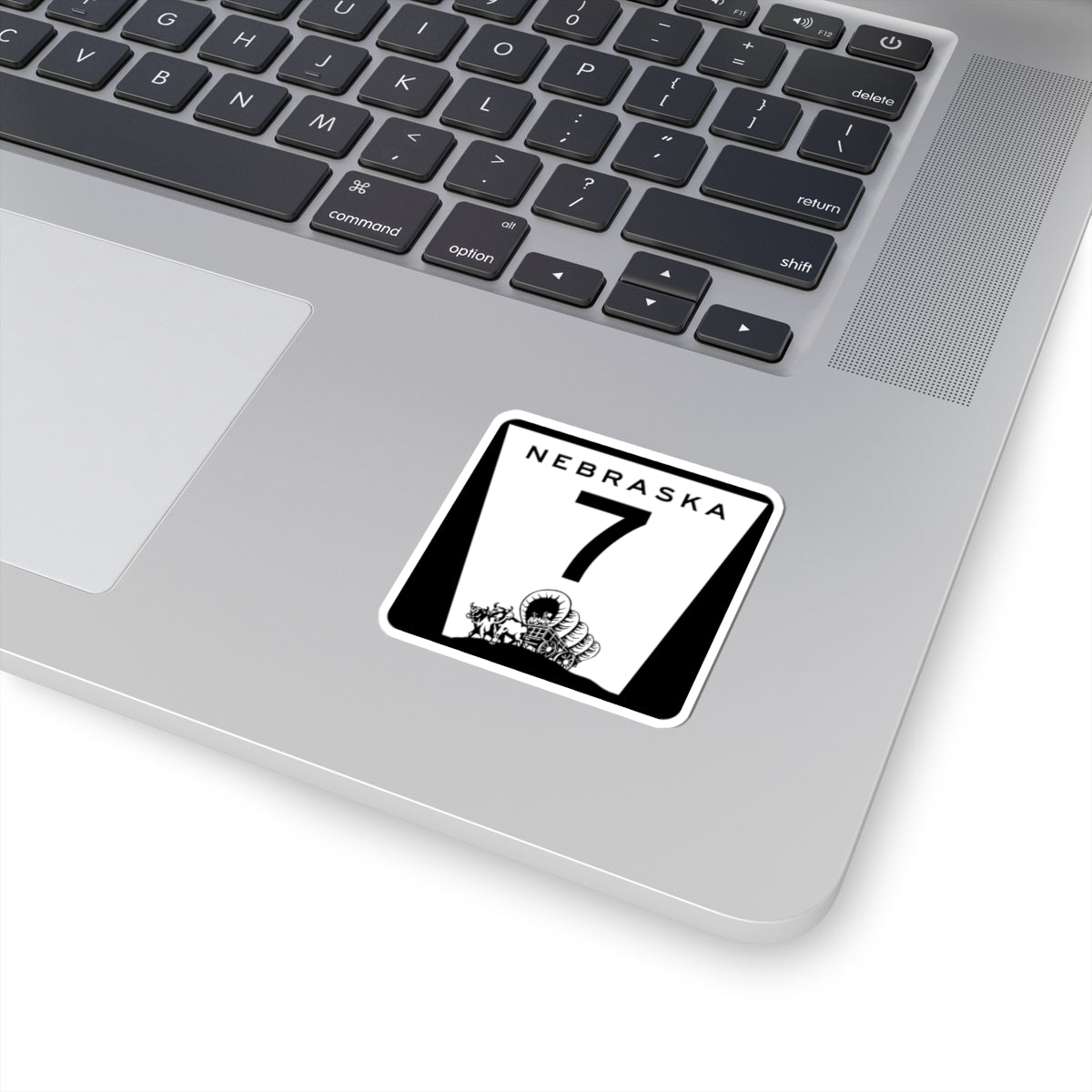 N-7 (Nebraska) (Road Sign) STICKER Vinyl Kiss-Cut Decal