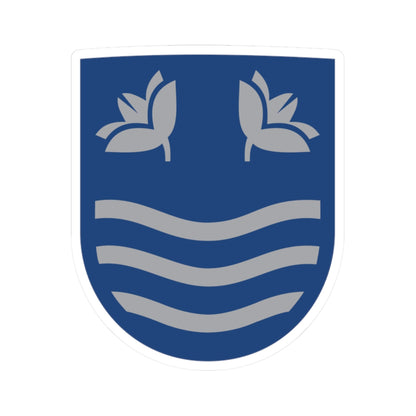 Assens Kommune coa (Denmark) (Coat of Arms) STICKER Vinyl Kiss-Cut Decal