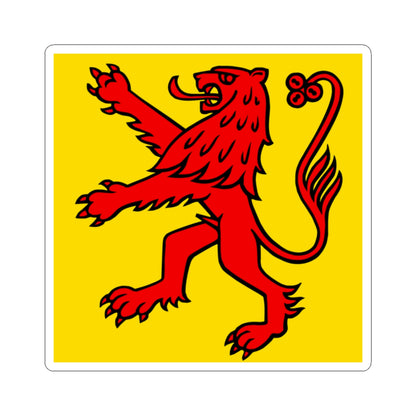 CHE Laufenburg Flag (Switzerland) STICKER Vinyl Kiss-Cut Decal