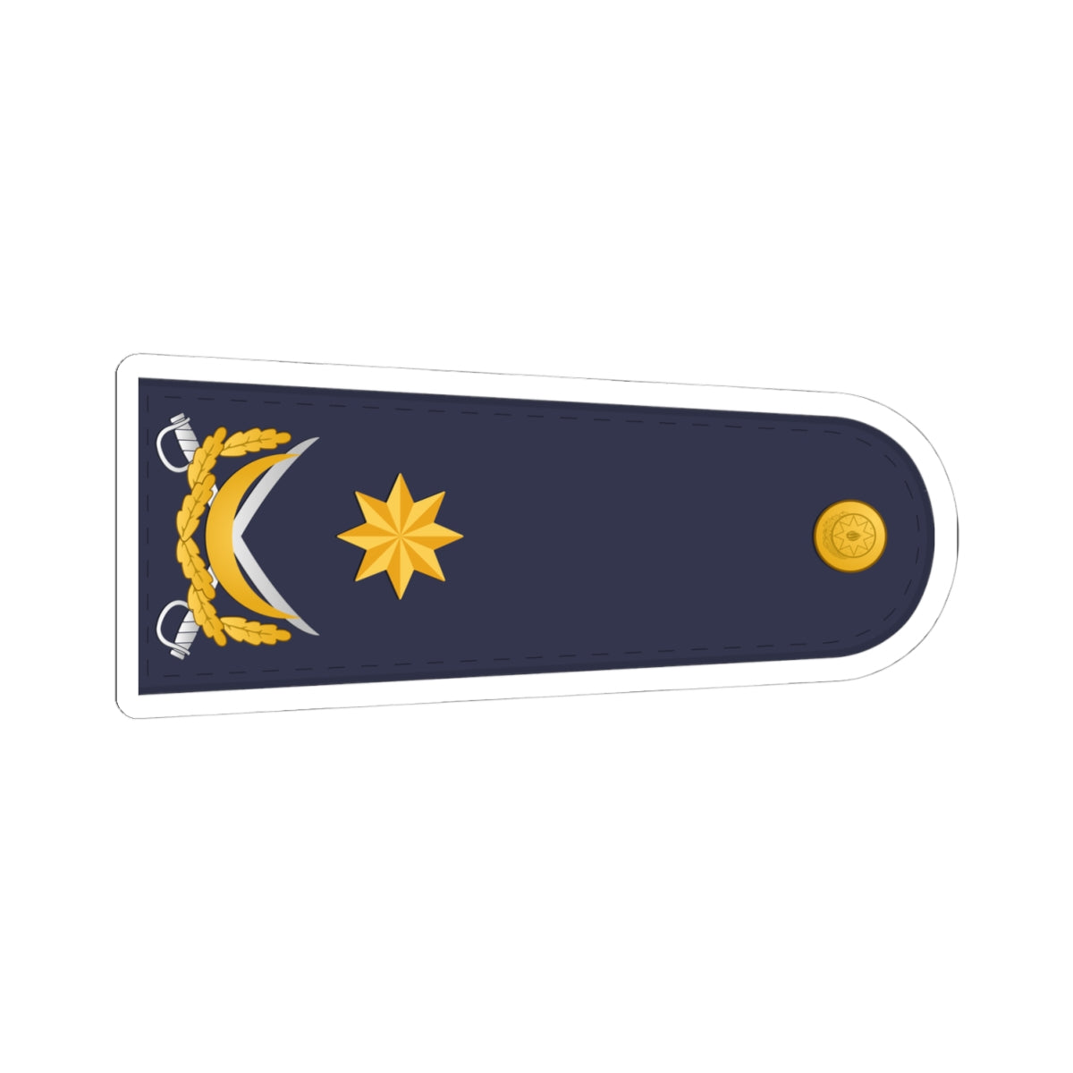 Kontr admiral DSX (Azerbaijan) (Military Rank) STICKER Vinyl Kiss-Cut Decal