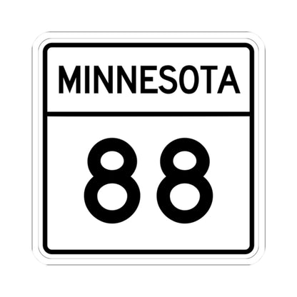 MN-88 1948 (Minnesota) (Road Sign) STICKER Vinyl Kiss-Cut Decal