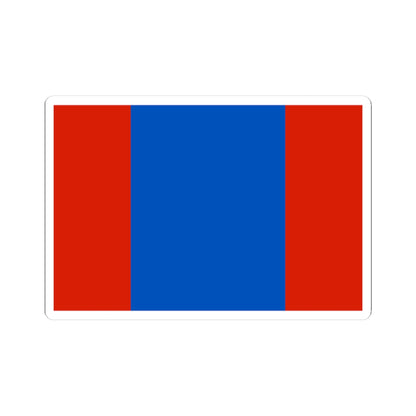 Flag of Mirny Arkhangelsk oblast 2003 (Russia) STICKER Vinyl Kiss-Cut Decal