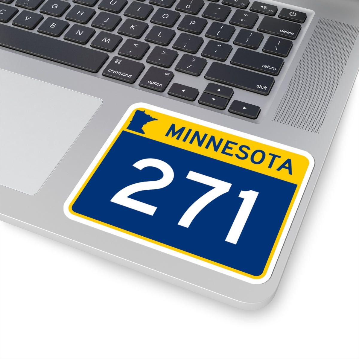 MN-271 wide (Minnesota) (Road Sign) STICKER Vinyl Kiss-Cut Decal