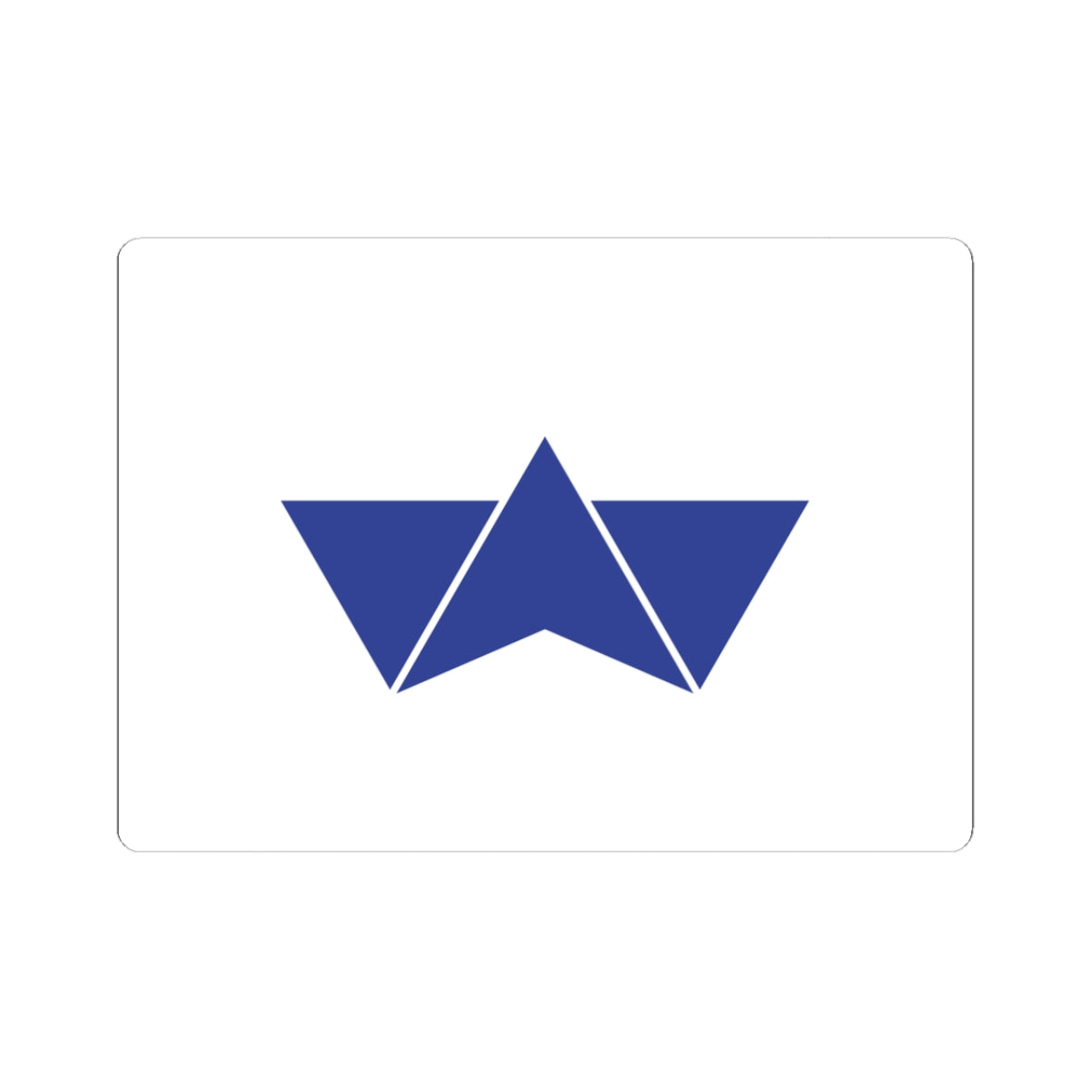 Flag of Onojo Fukuoka (Japan) STICKER Vinyl Kiss-Cut Decal