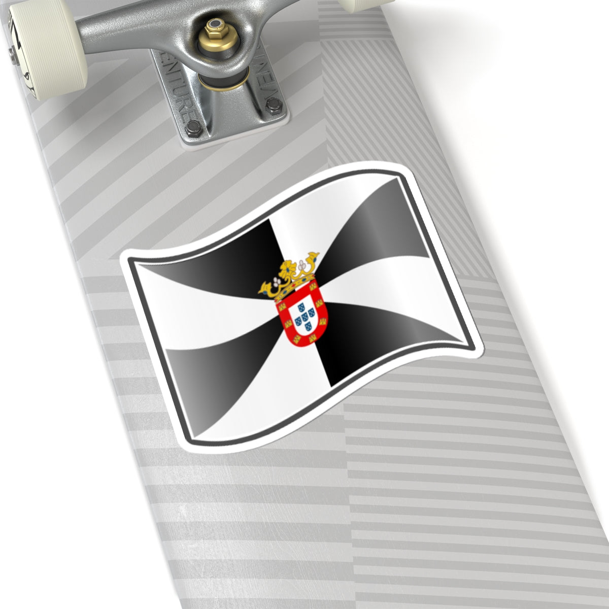 Nuvola Ceuta flag (Spain) STICKER Vinyl Kiss-Cut Decal