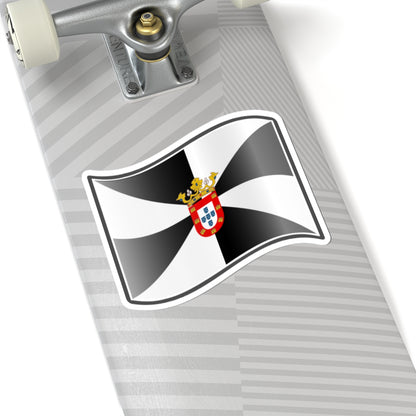 Nuvola Ceuta flag (Spain) STICKER Vinyl Kiss-Cut Decal