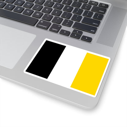 Drapeau dArcachon (France) STICKER Vinyl Kiss-Cut Decal