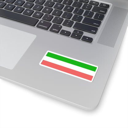 Civil flag of Persia 1907-1933 (Iran) STICKER Vinyl Kiss-Cut Decal