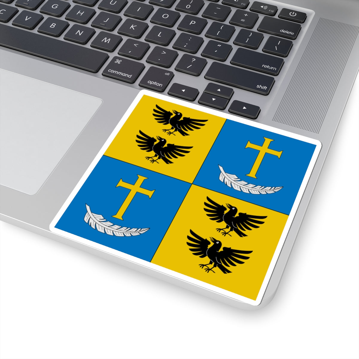 Flag of Urban Federer (Switzerland) STICKER Vinyl Kiss-Cut Decal