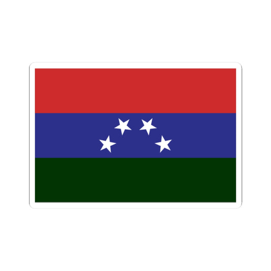 Flag of Pedraza Municipality Venezuela (Venezuela) STICKER Vinyl Kiss-Cut Decal